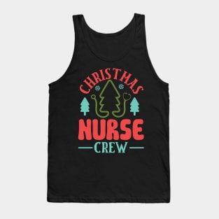 Christmas Nurse Crew Tank Top